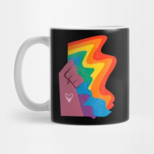 lgbt pride rainbow Mug